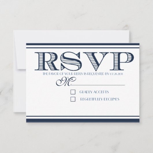 DAS KAMEREE-UAWG RSVP KARTE (Vorderseite)