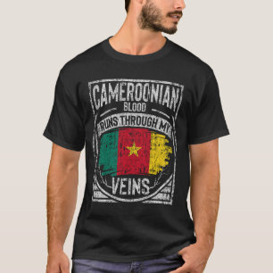 Das kamerunische Blut fließt durch meine Adern T-Shirt