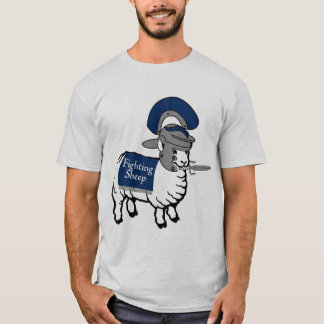Das kämpfende Schaf-ZusatzT-Shirt T-Shirt