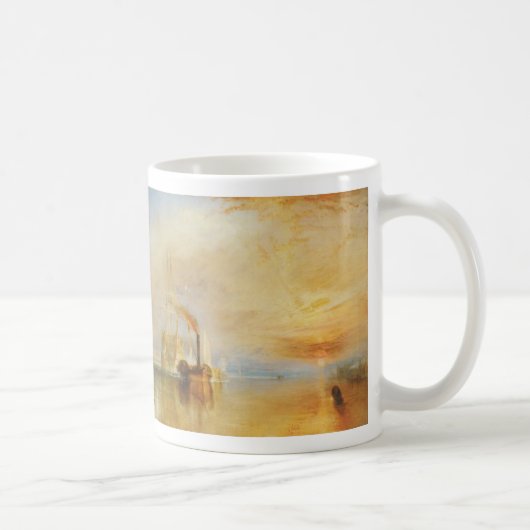 Das kämpfende Temeraire Kaffeetasse (Rechts)