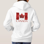 Das Kanada-Flaggen-Jacken-Andenken-Sport-Jacke der Hoodie (Rückseite)