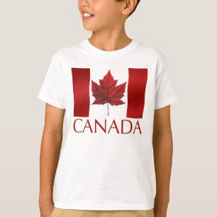 Das Kanada-Flaggen-T - Shirt-Kanada-Kindes des T-Shirt