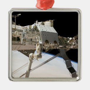 Das Kanadisch-erbaute Dextre Robotersystem Silbernes Ornament
