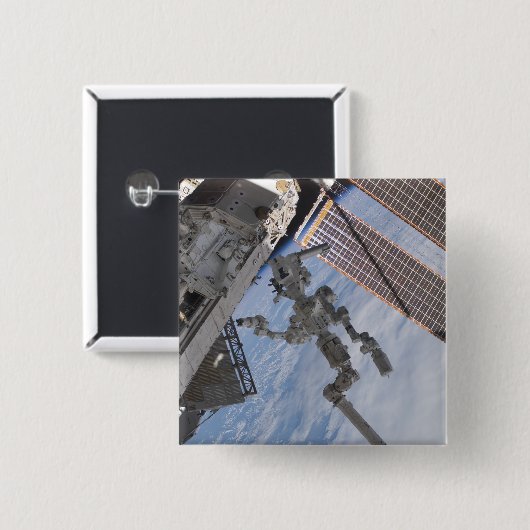 Das kanadische Dextre-Robotersystem 2 Button (Vorne & Hinten)