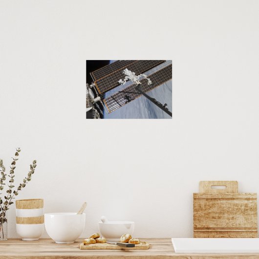 Das kanadische Dextre-Robotersystem 2 Poster (Küche)