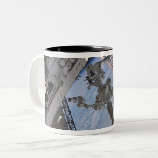 Das kanadische Dextre-Robotersystem 2 Zweifarbige Tasse (Vorderseite Links)