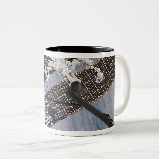 Das kanadische Dextre-Robotersystem 3 Zweifarbige Tasse (VorderseiteRechts)