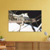 Das kanadische Dextre-Robotersystem Leinwanddruck (Insitu (Wohnzimmer))