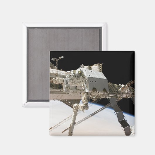 Das kanadische Dextre-Robotersystem Magnet (Vorderseite/Rückseite)