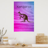 Das Kangaroo Poster (Küche)