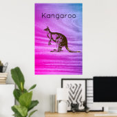 Das Kangaroo Poster (Heimbüro)