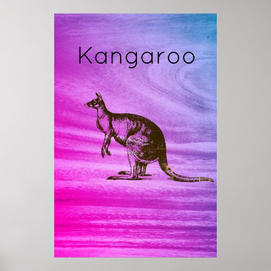 Das Kangaroo Poster (Vorne)