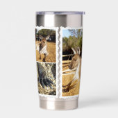Das Känguru-Bildercollage, Thermobecher (Links)