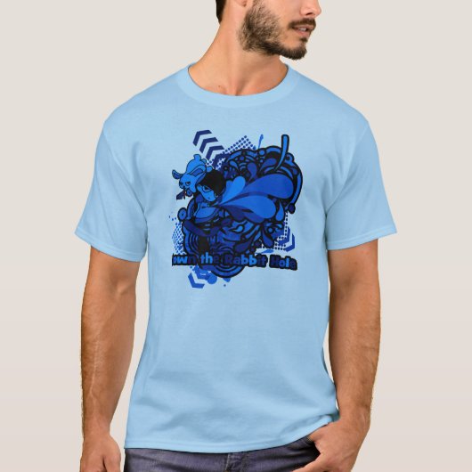 Das Kaninchen hinunter T-Shirt (Vorderseite)