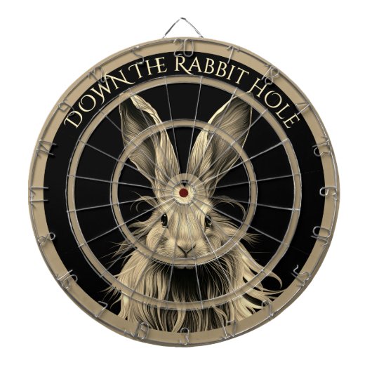 Das Kaninchen Hole Neat Rabbit Dartscheibe (vorne)