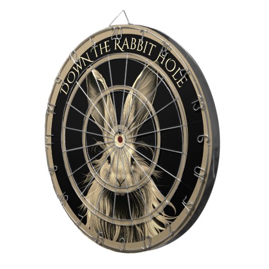 Das Kaninchen Hole Neat Rabbit Dartscheibe (Vorderseite rechts)
