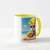 Das Kaninchen ist heiß. Tasse (VorderseiteRechts)