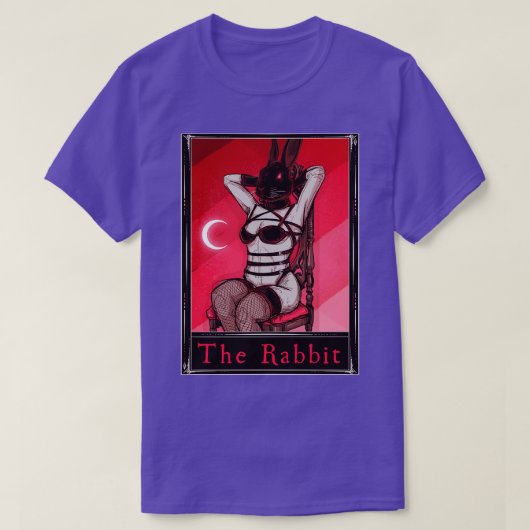 Das Kaninchen-Tarot T-Shirt (Design vorne)