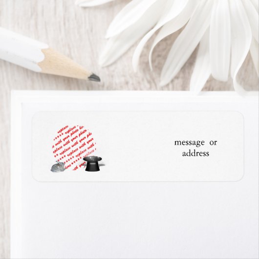 Das Kaninchen und das Foto der Magie (Insitu)