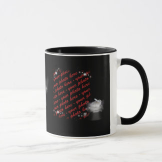 Das Kaninchen und das Foto der Magie Tasse