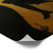 Das Kaninchenloch entlang Poster (Ecke)