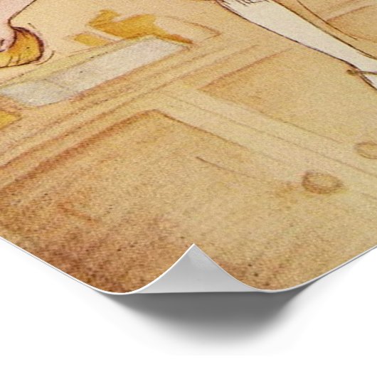 Das Kaninchenloch fallen Poster (Ecke)