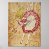 Das Kaninchenloch fallen Poster (Vorne)