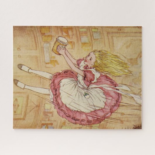 Das Kaninchenloch fallen Puzzle (Horizontal)