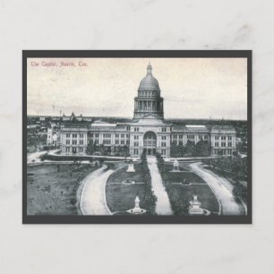 Das Kapitol, Austin TX 1909 Vintage Postkarte
