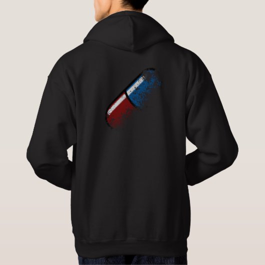 Das Kapsel-Symbol Hoodie (Rückseite)
