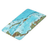 Das karibische (Karte) Magnet (Linke Seite)