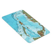 Das karibische (Karte) Magnet (Rechte Seite)