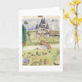 Das 🏰 karte (Gelbe Blume)