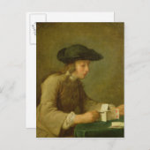 Das Kartenhaus Postkarte (Vorne/Hinten)