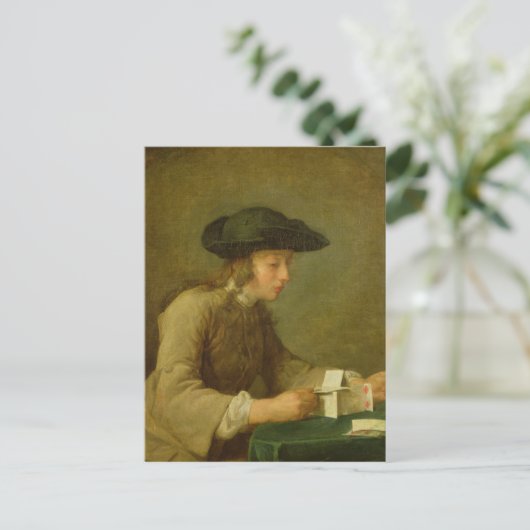 Das Kartenhaus Postkarte (Stehend Vorderseite)