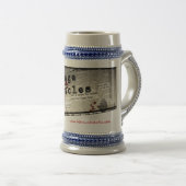 Das Karthago zeichnet Stein auf! Bierglas (VorderseiteRechts)