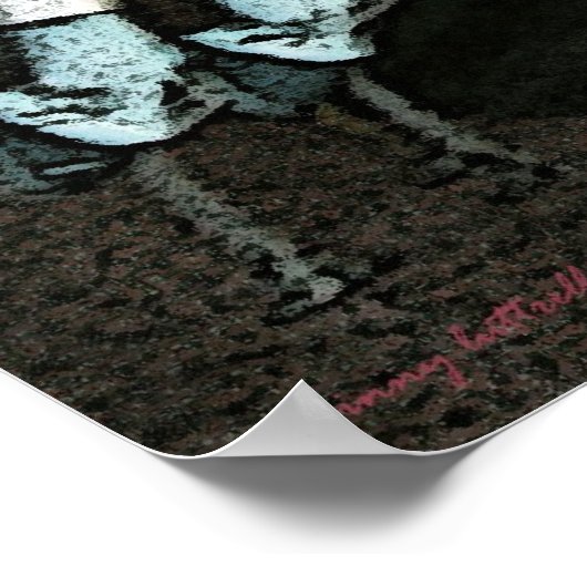 Das Karussell Poster (Ecke)