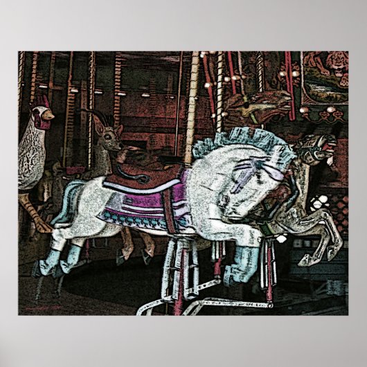 Das Karussell Poster (Vorne)