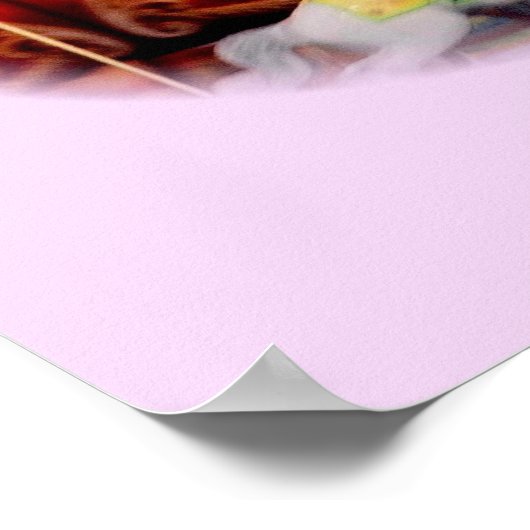 Das Karussell-Poster Poster (Ecke)