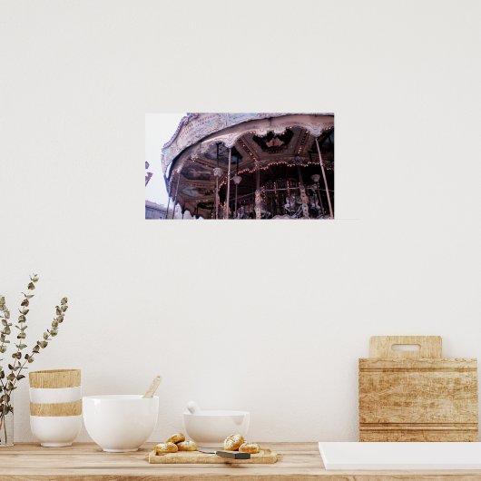 Das Karussell Vintag Poster (Küche)