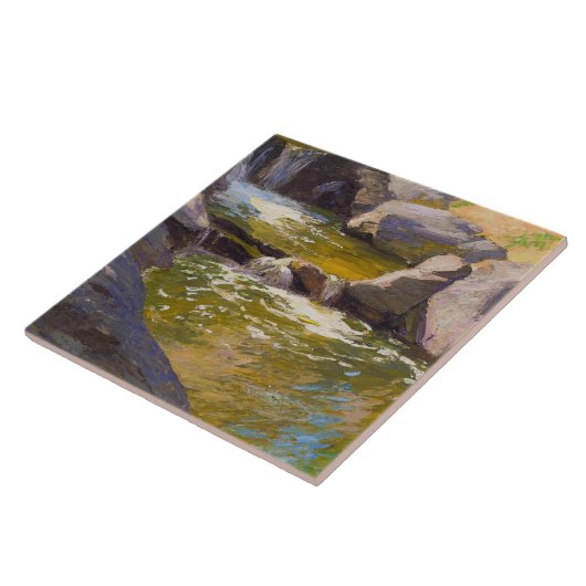 Das Kaskadengewässer Fliese (Seite)