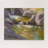 Das Kaskadengewässer Puzzle (Horizontal)