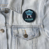 Das katastrophale Funny Cat Design Button (Beispiel)