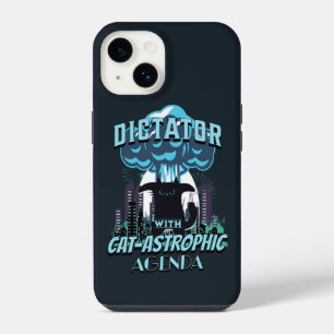 Das katastrophale Funny Cat Design iPhone 14 Hülle
