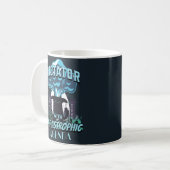 Das katastrophale Funny Cat Design Kaffeetasse (Vorderseite Links)