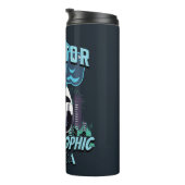 Das katastrophale Funny Cat Design Thermosbecher (Nach rechts gedreht)