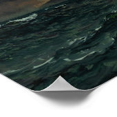 Das Kattegatmeer Poster (Ecke)