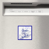 Das Kätzchen "rendez vous" Magnet (In Situ (Geschirrspüler))