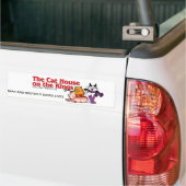 Das Katzen-Haus auf den Königen Autoaufkleber (Auf Lkw)