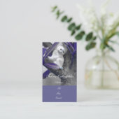 Das Katzenaugen-Ansicht Visitenkarte (Stehend Vorderseite)